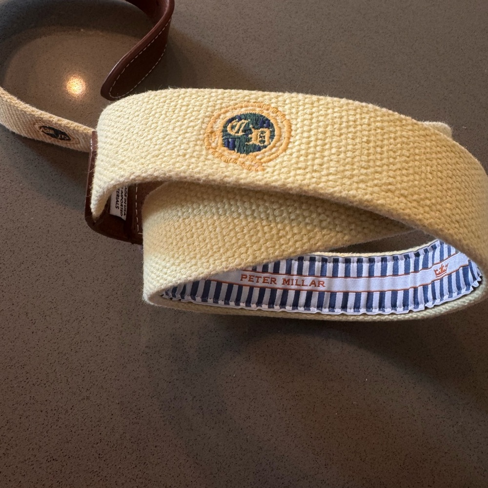 Peter Millar Needlepoint Belt